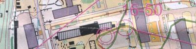 Orienteering map - Чемпионат области