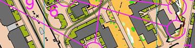 Orienteering map - Спринт -- Озерки