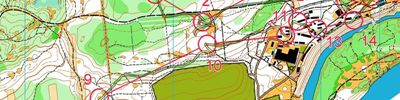 Orienteering map - Турслёт