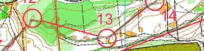 Orienteering map - Турслёт
