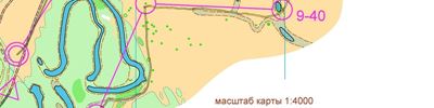Orienteering map - Турслёт2016