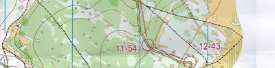 Orienteering map - Вачский азимут 2016. Классика