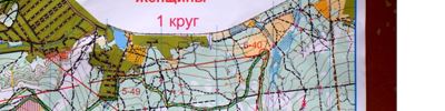 Карта спортивного ориентирования - Лонг1 карта