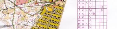 Карта за ориентиране - Чемпионат Нижегородской области. Общий старт кросс. 2-й круг