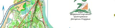 Карта за ориентиране - Мордовский Марафон
