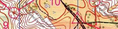Orienteering map - Красный лист. Ч и П. Смоленской области
