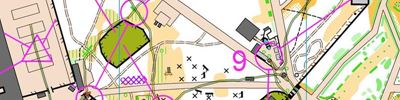 Карта спортивного ориентирования - Волга Спринт Тур 2016, день 1