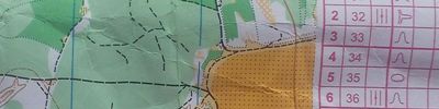 Карта за ориентиране - Всероссийские соревнования (Владимиро-Суздальская Русь)