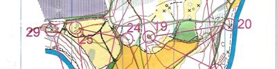 Карта за ориентиране - Plessey Challenge