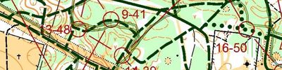 Карта за ориентиране - Кубок СК"Нижегородец" 1 этап