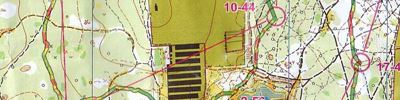Карта спортивного ориентирования - Московский Меридиан 2013 Весна 12 этап