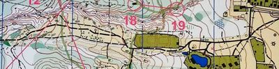 Карта спортивного ориентирования - Памяти Пастухова, день 2, лонг, 21Б