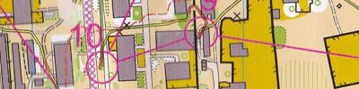Карта спортивного ориентирования - Чемпионат Нижегородской области. Спринт.