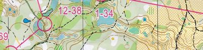 Orienteering map - Вачский азимут 2017. Классика. 4-й день.