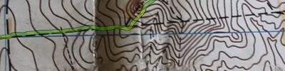 Orienteering map - Кросс