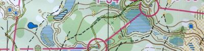 Orienteering map - Вачский Азимут 2017 2 классика