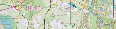 Orienteering map - Вачский азимут 2017. Классика. 3-й день, 2-я карта.