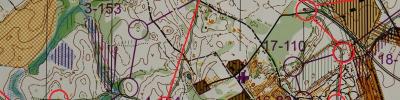 Карта спортивного ориентирования - Jukola2013