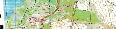 Orienteering map - Урал-2017
