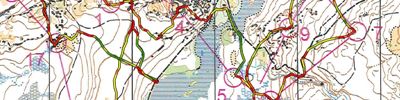 Orienteering map - US Team Trial 2017 - Day 2