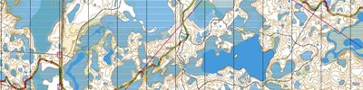 Orienteering map - US Team Trial 2017 - Day 3