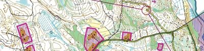 Orienteering map - Jukola 2017