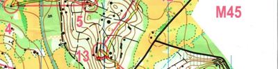 Orienteering map - Кубок Карельского Перешейка, день 1 (М21А, М40, М45)