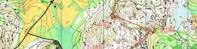 Orienteering map - Кубок Карельского Перешейка, день 3, круг 2 (М21А, М40, М45)
