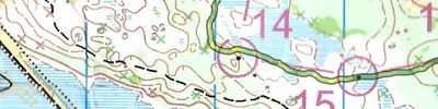 Orienteering map - Мемориал Святкина День 2 Ж35
