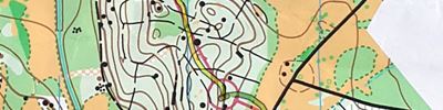Orienteering map - WRE, Кубок Карельского перешейка - день 1