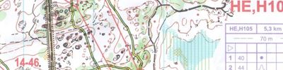 Orienteering map - Чебаркуль 2017