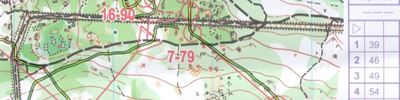 Orienteering map - Чебаркуль 2017