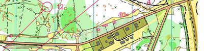 Orienteering map - Финал кубка 50