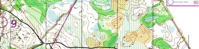 Orienteering map - Fin5 2017, day 1, a-long