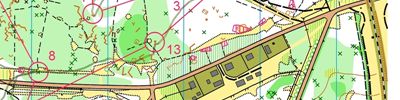 Orienteering map - Финал кубка 50