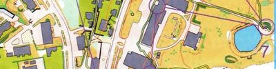 Orienteering map - Открытый спринт в Orivesi