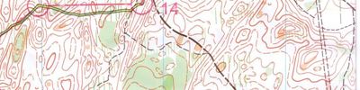 Orienteering map - ОСА 2017