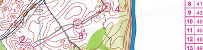 Orienteering map - Чемпионат СЗФО (Алоль)