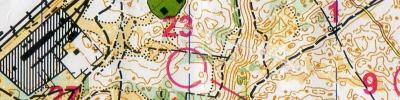 Orienteering map - Сборы 2017