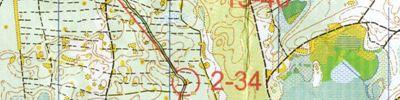 Orienteering map - Дубравушка, этап 1, день 2