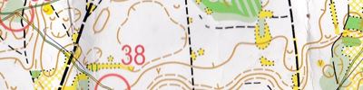 Карта за ориентиране - Открытое первенство СДЮСШОР-12. Выбор.
