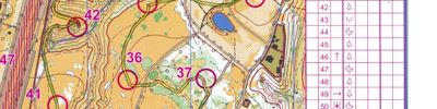 Orienteering map - Московский Меридиан, осень 2017, 22 этап