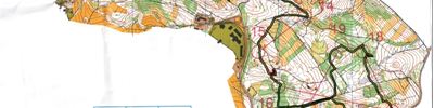 Карта спортивного ориентирования - JWOC TOUR 2013