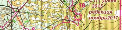 Orienteering map - Тренировочный старт "Своя Игра"