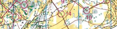Orienteering map - Ночной остров 2017 (круг 1)