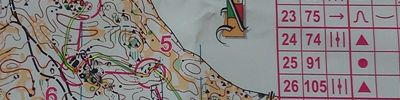 Карта за ориентиране - Portugal O'Meeting