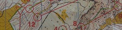 Orienteering map - XXX International Trophy Murcia Costa Calida 