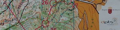 Orienteering map - Lorca O'Meeting