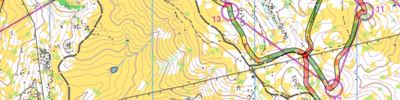 Orienteering map - 2016 U.S. Individual Championships - Long