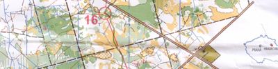 Карта спортивного ориентирования - JWOC TOUR 2013